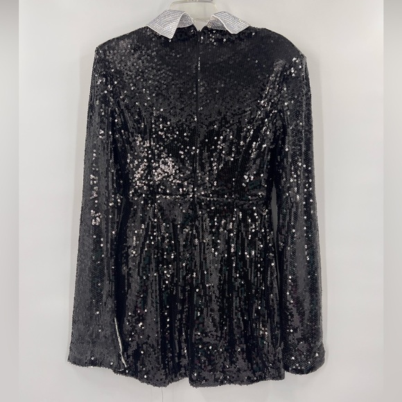 Akira MARK MY WORDS COLLARED MINI DRESS new with packaging large - Picture 5 of 13